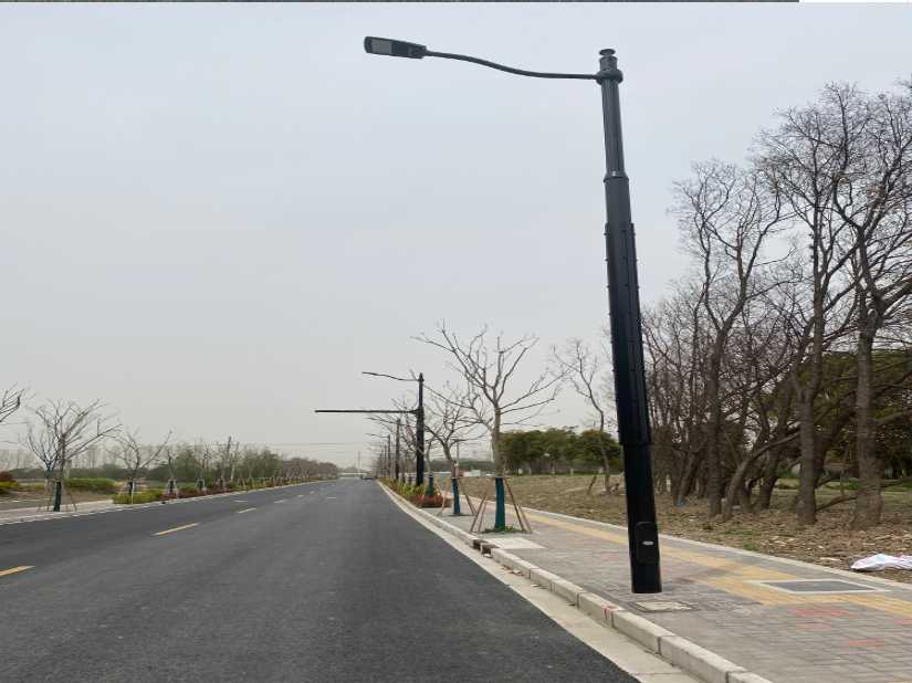 图们市上海综合杆 太阳能路灯工程